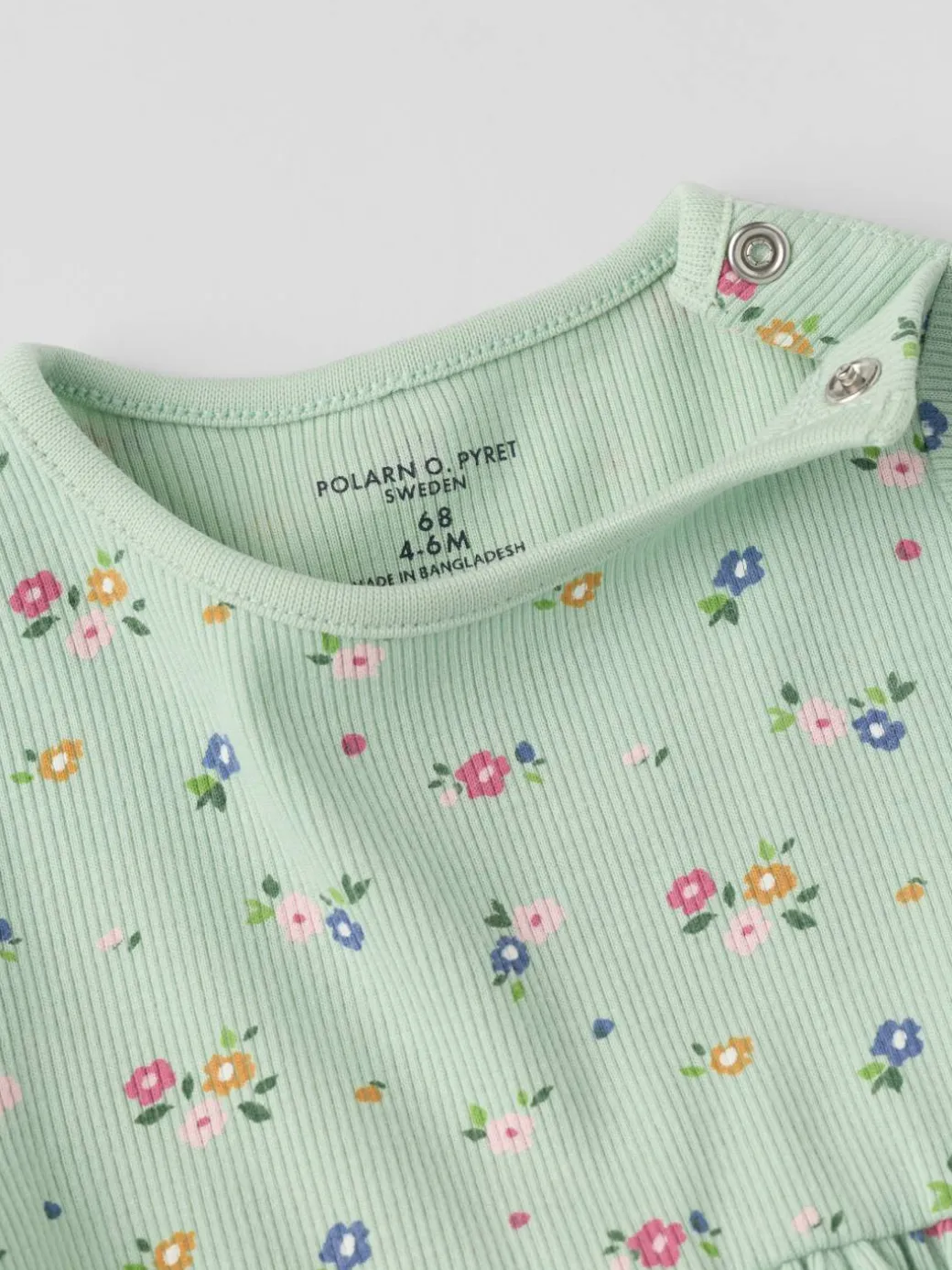Blomstrete kjole baby