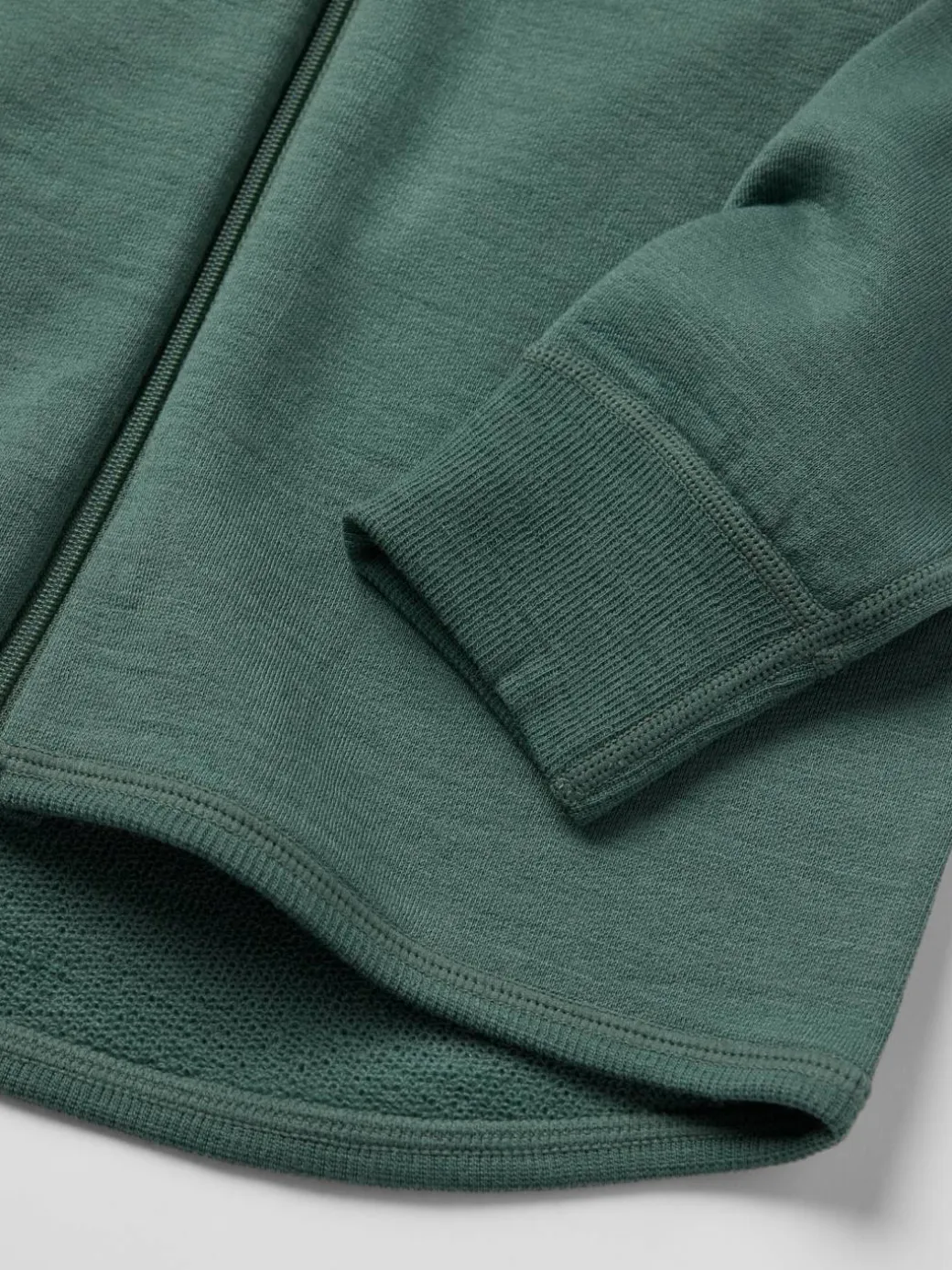 Jakke ullfrotté merino