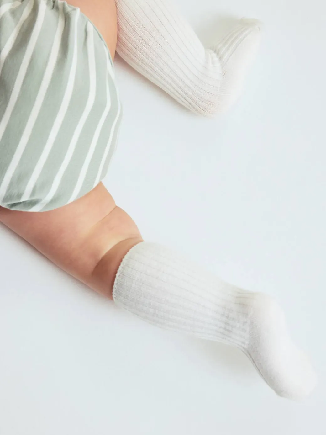 2-pakning baby sokker