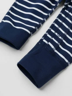Pyjamasdress stripete