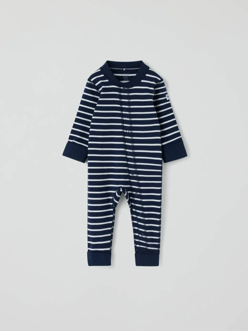 Pyjamasdress stripete