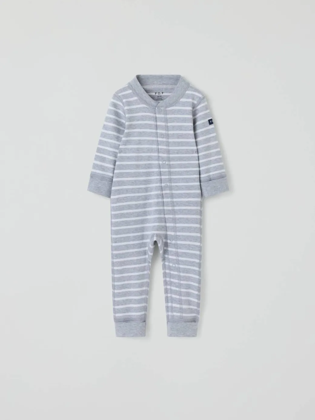 Pyjamasdress stripete