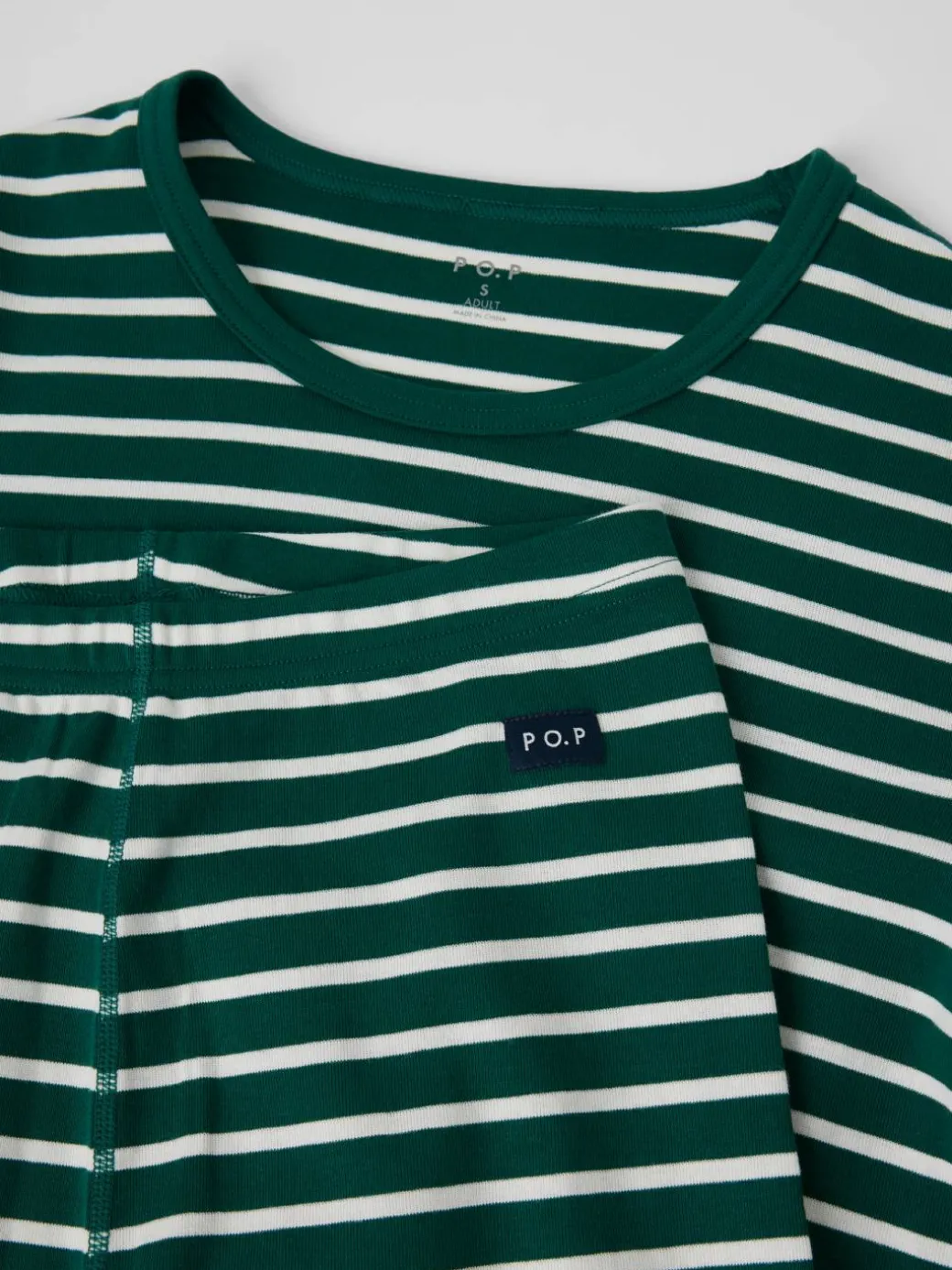 Pyjamas Klassisk stripe voksen