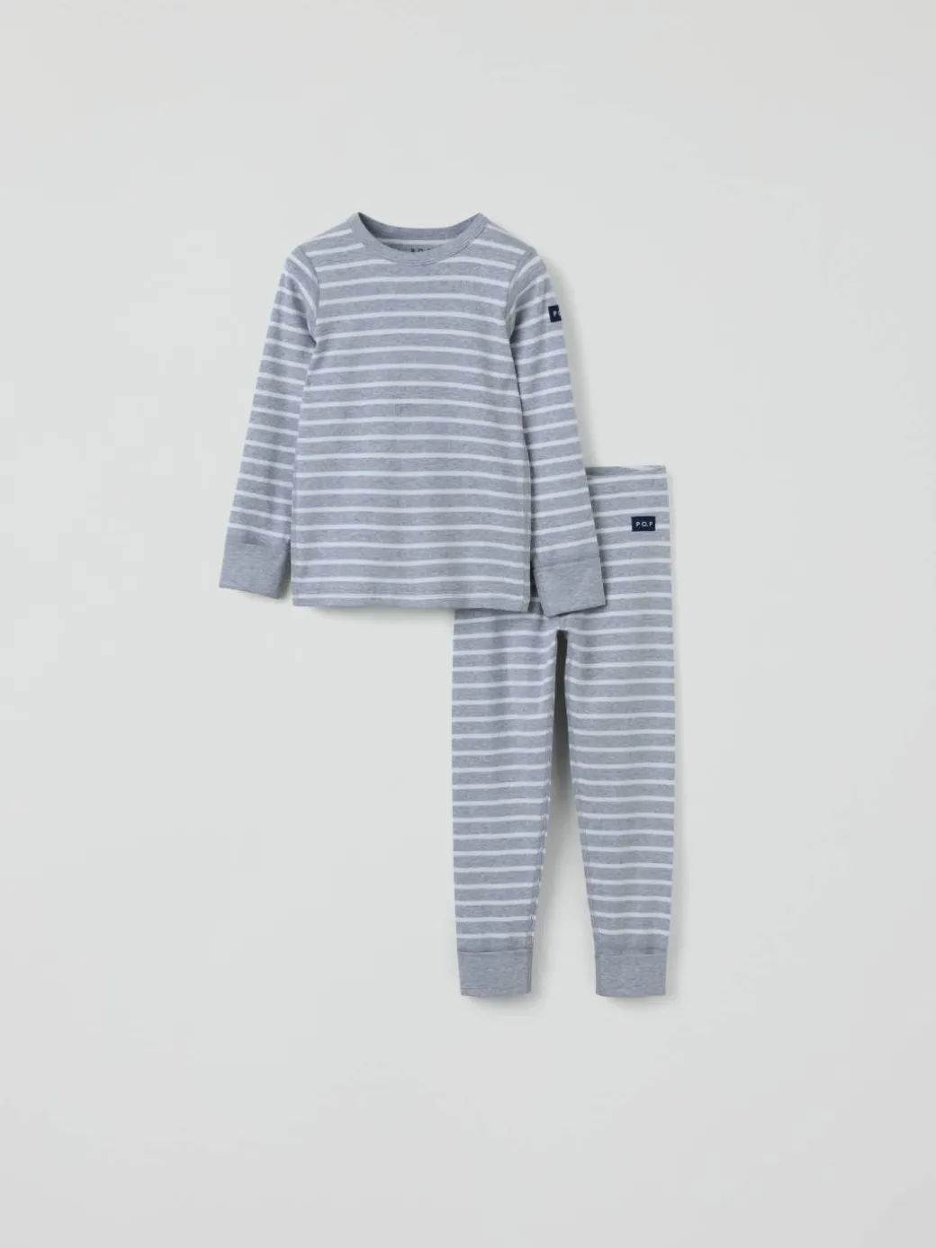 Pyjamas stripe voksen
