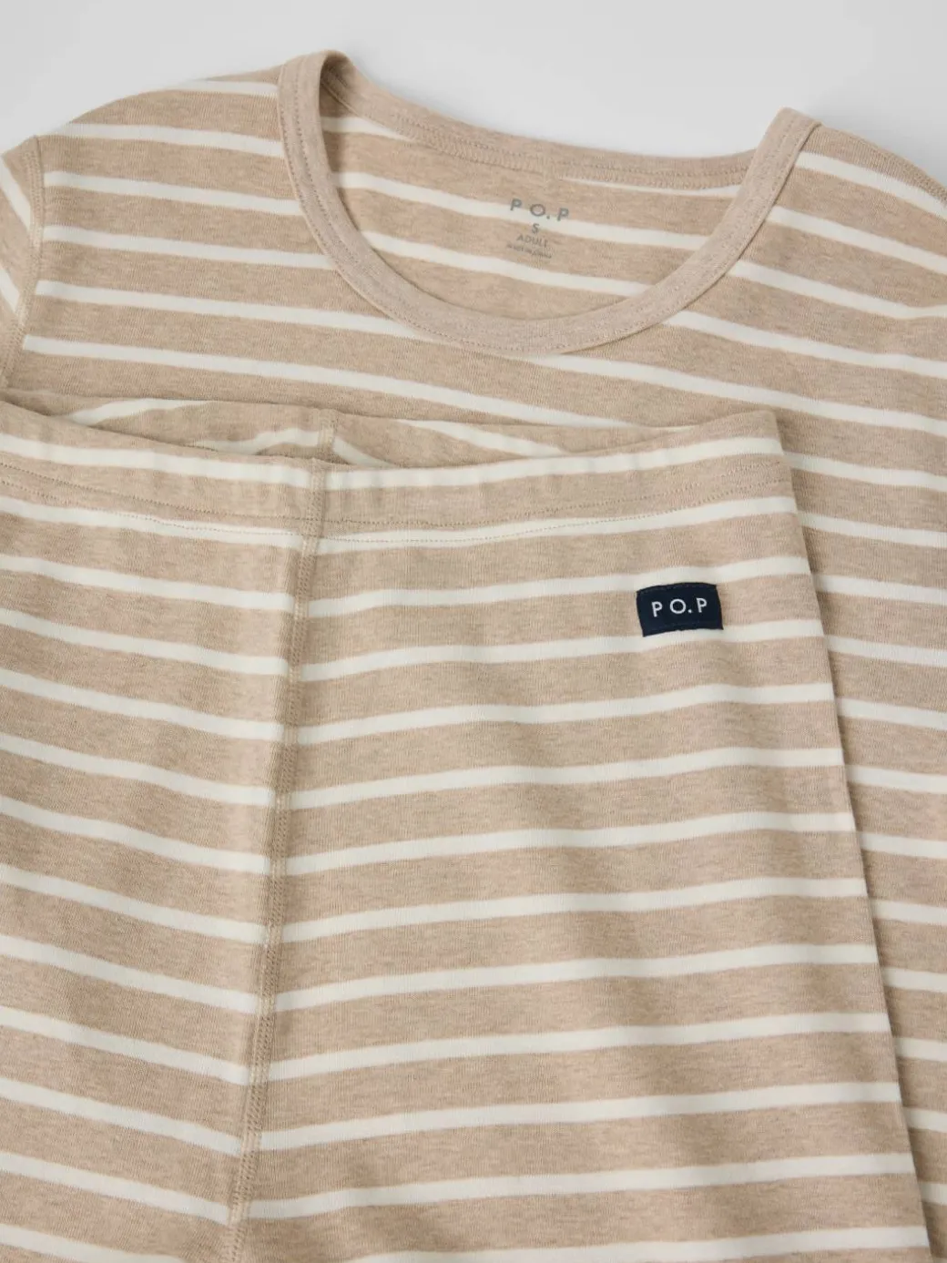 Pyjamas stripe voksen