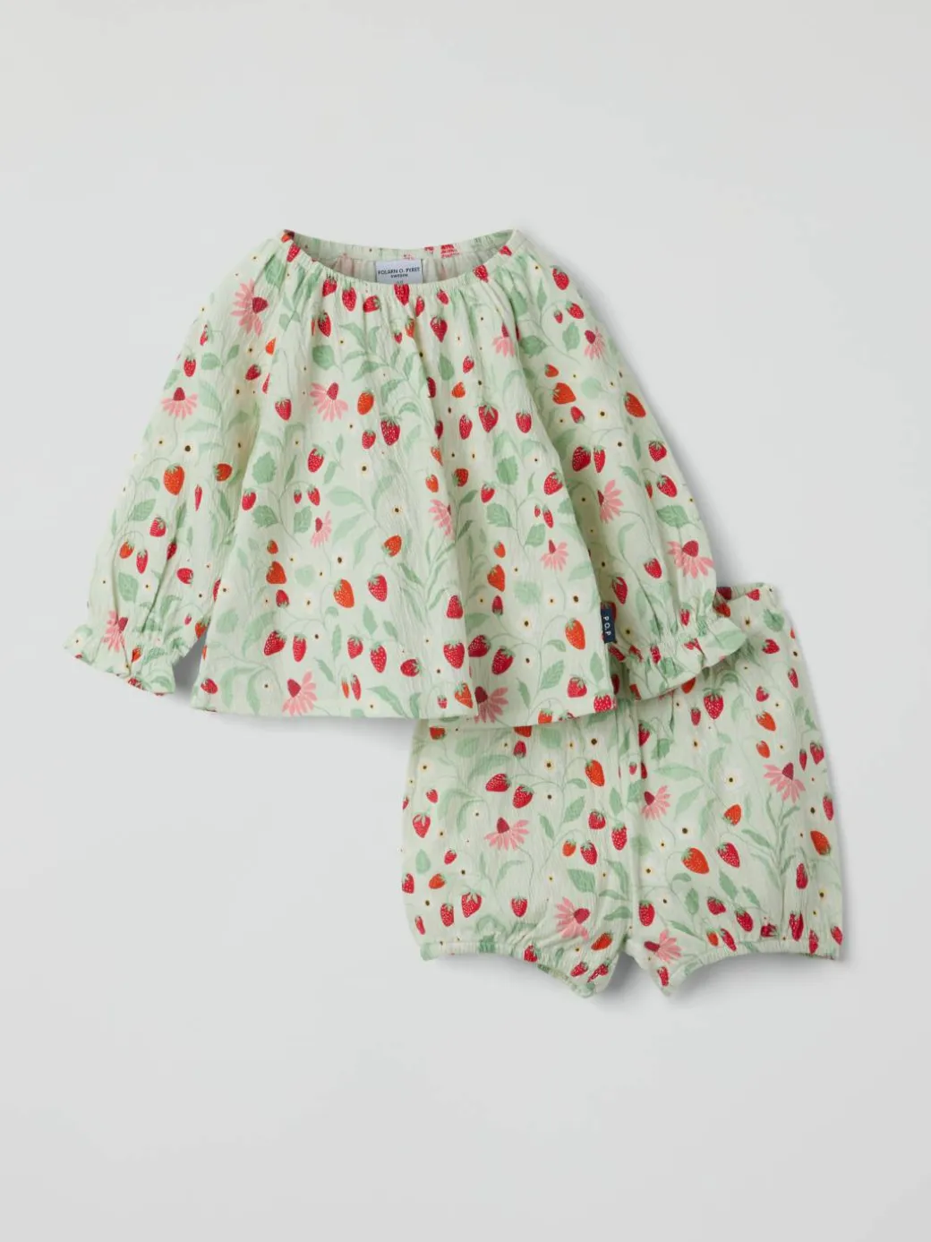 Sett bluse og shorts