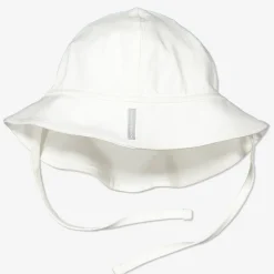 Solhatt med knytebånd baby