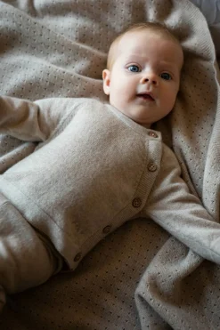 Strikket cardigan kasjmir