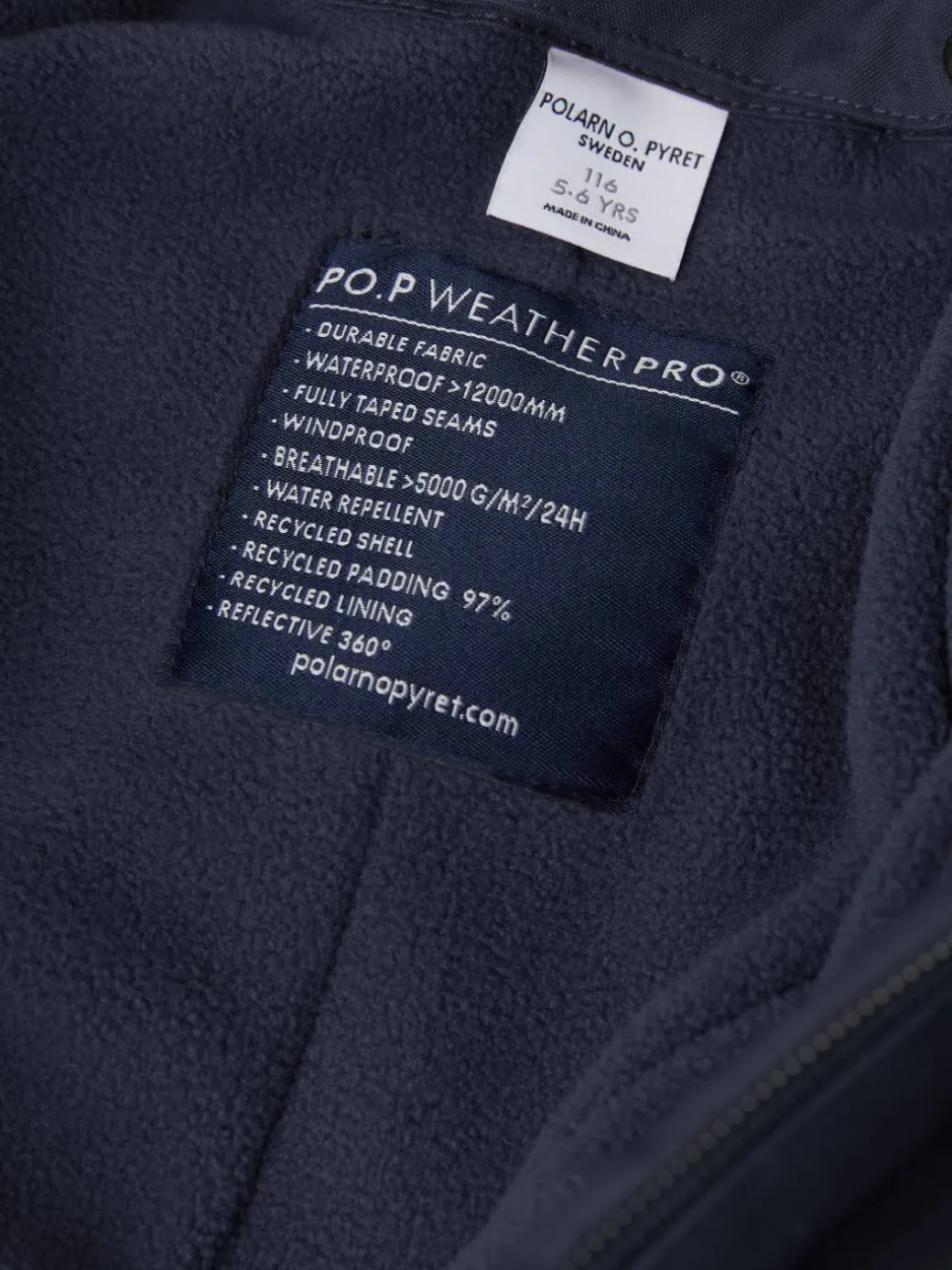 Vanntett fôret 2in1 skalldress