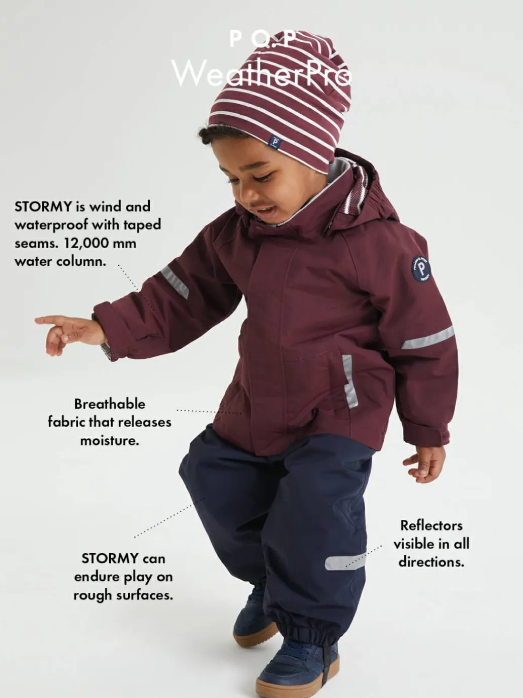 Vanntett skalljakke Stormy
